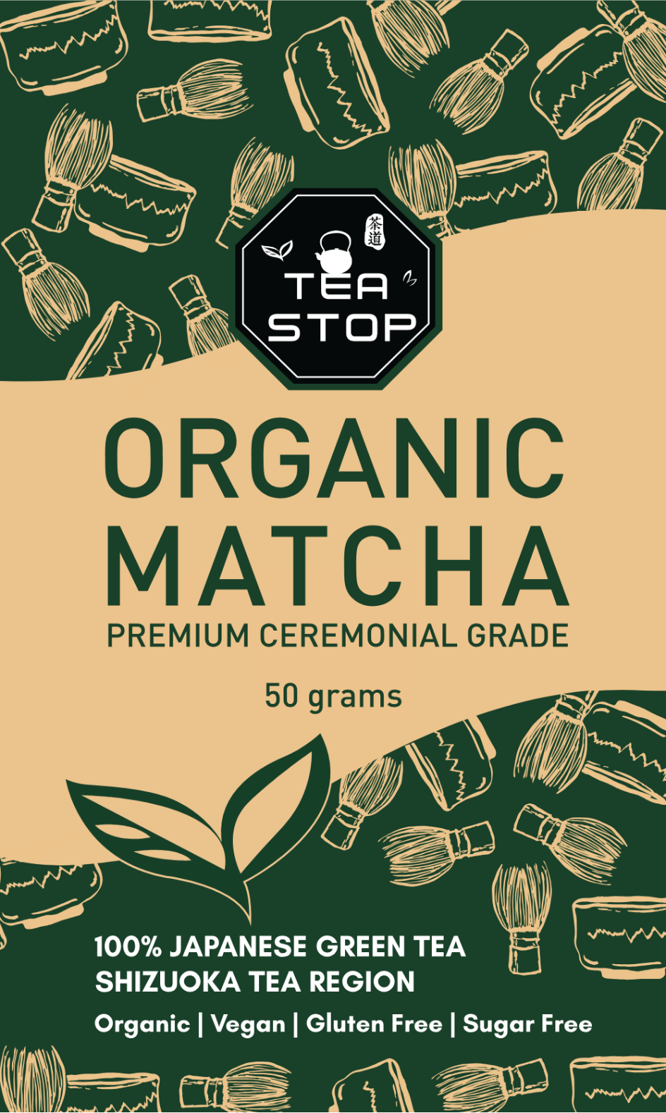 Premium Ceremonial Organic Matcha Powder – Smooth Everyday Blend Matcha