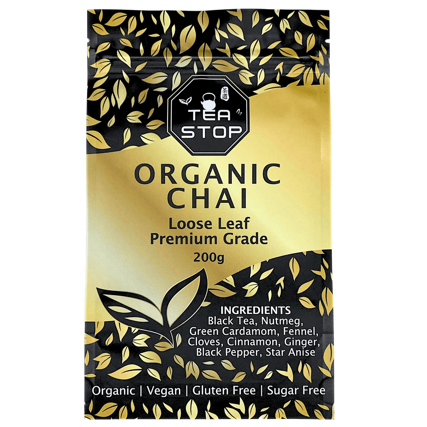 Premium Organic Chai Tea β Loose Leaf Blend Chai 200 g