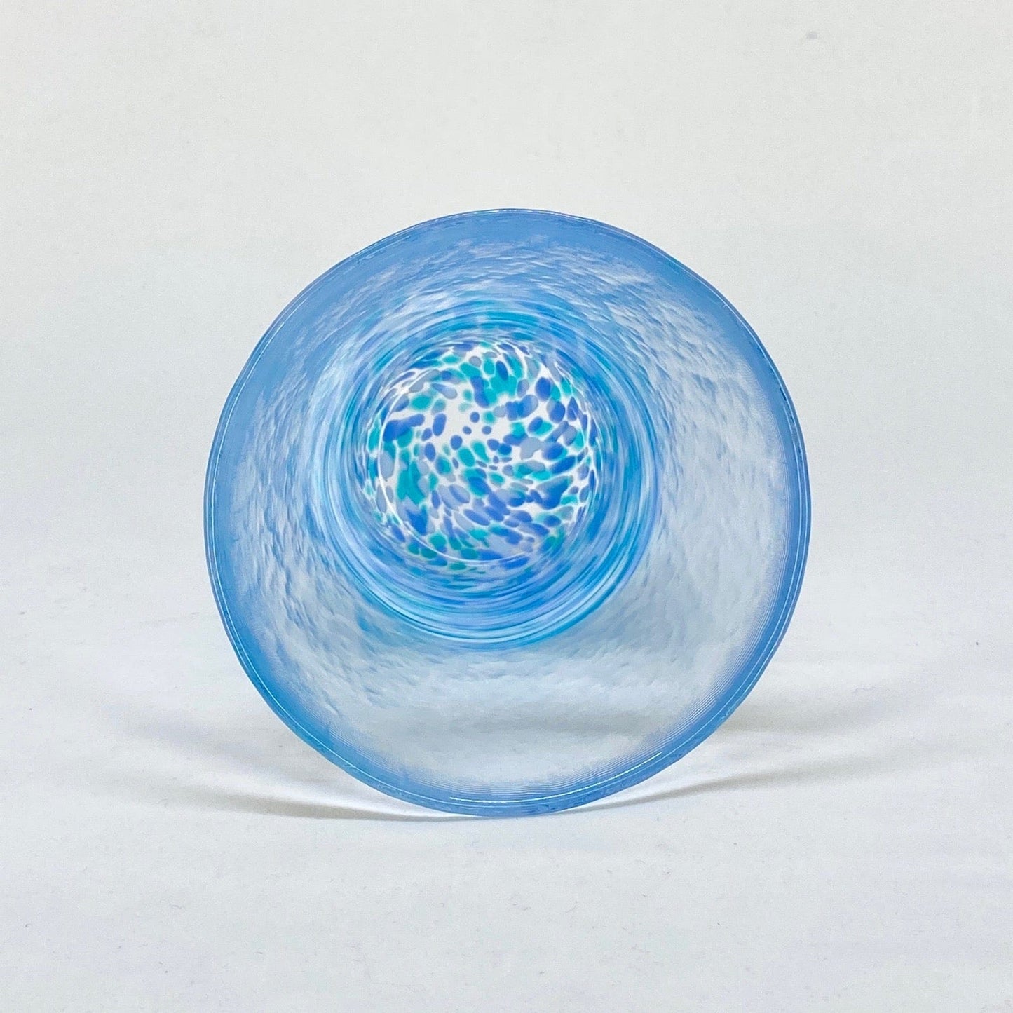 DAYFLOWER HANDBLOWN GLASS TUMBLER - Tea Stop