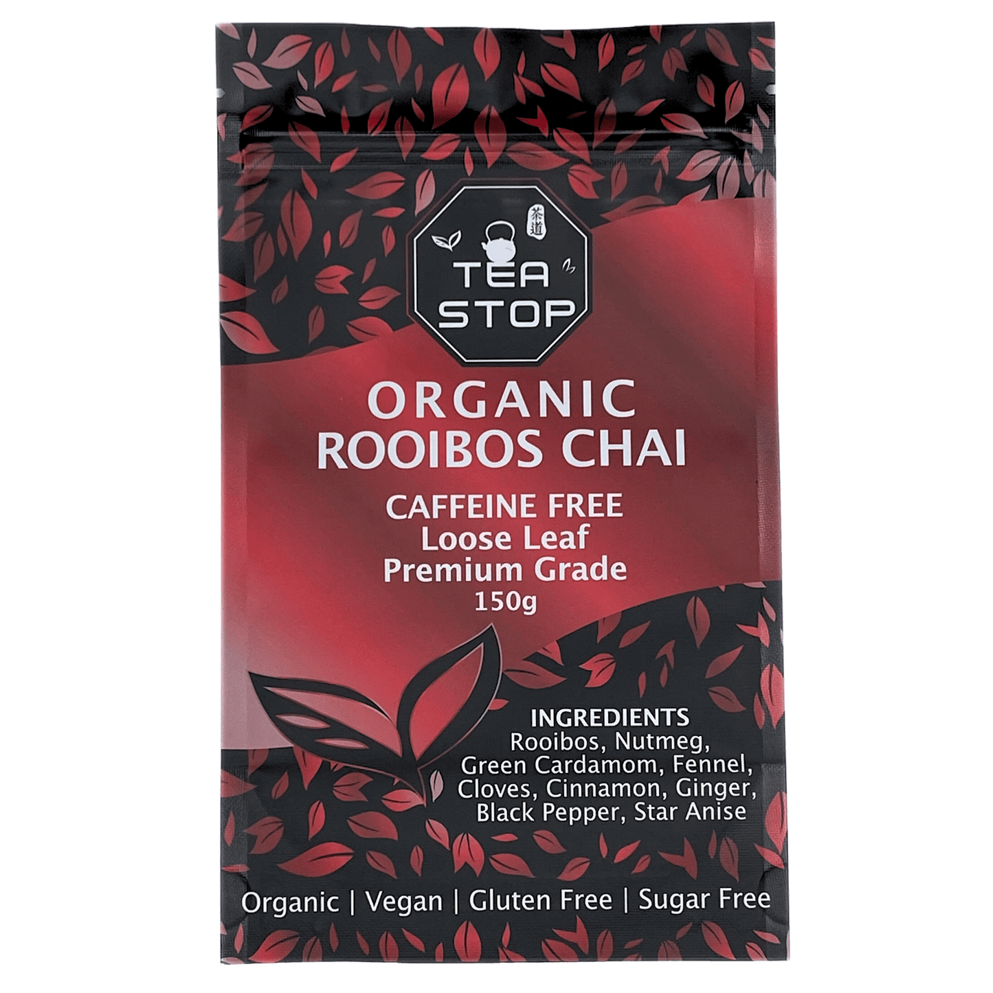 Organic Rooibos Chai β Caffeine-Free Herbal Blend Rooibos Chai 150 g