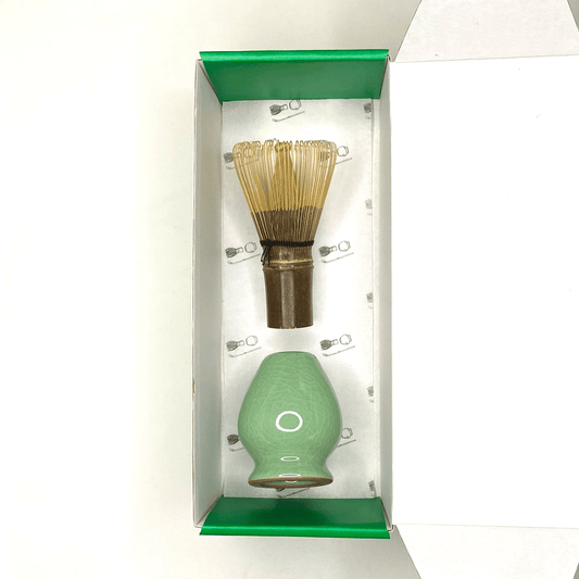 Matcha Whisk & Holder Set – Crafted for Ritual - Tea Stop