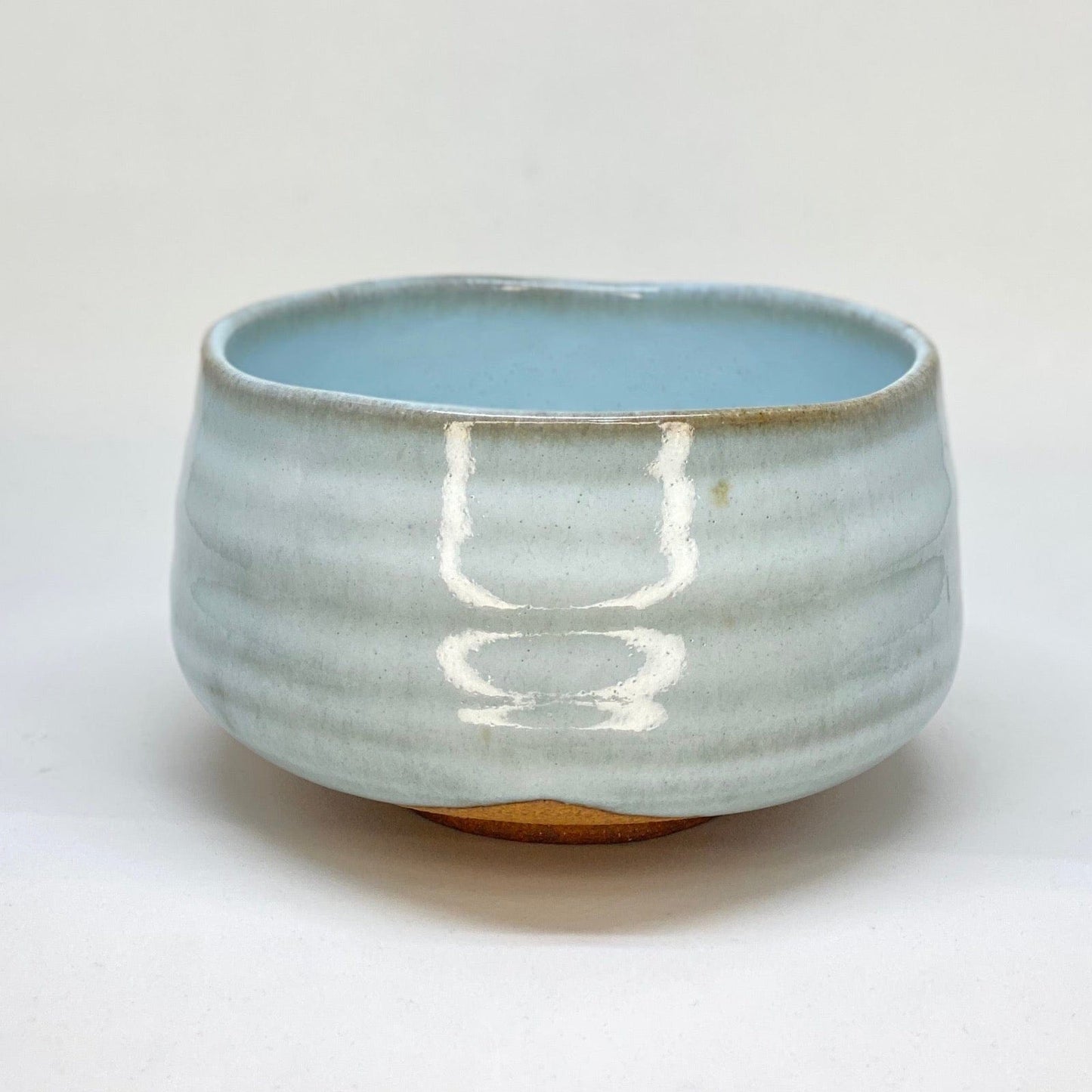 Mashiko Pale Blue Matcha Bowl Matcha Bowls