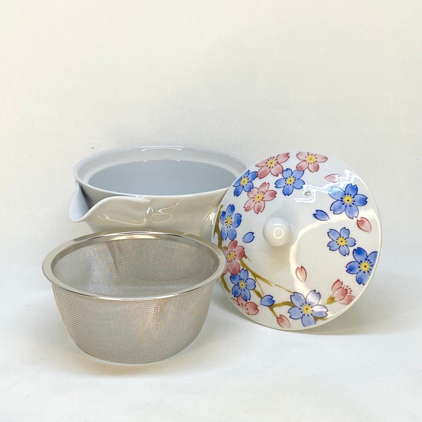 Blooming Sakura Tree Side-handle Teapot Teapots