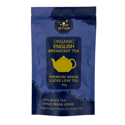 Tea Stop Premium Organic English Breakfast Tea