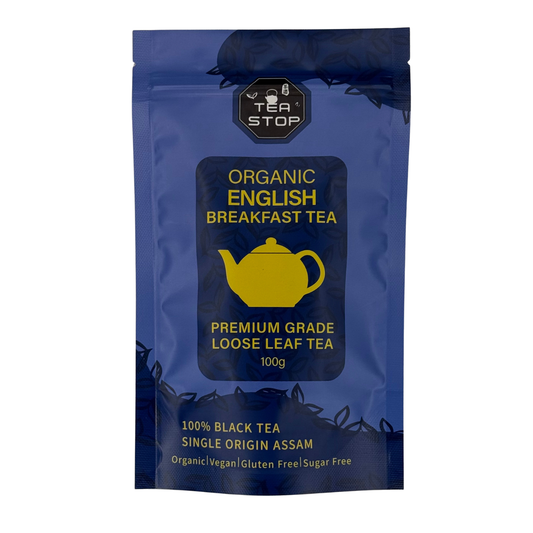 Tea Stop Premium Organic English Breakfast Tea