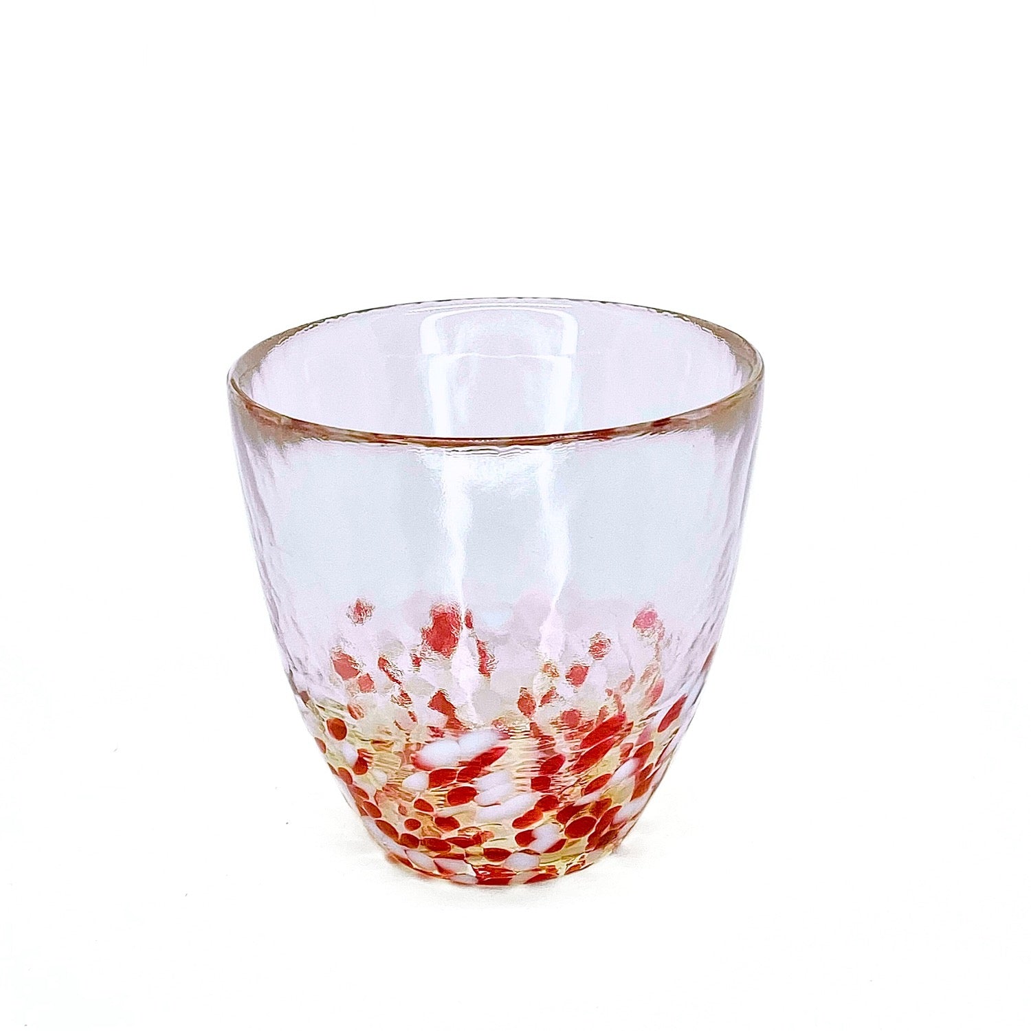 AOMORI RED APPLE HANDBLOWN GLASS TUMBLER - Tea Stop