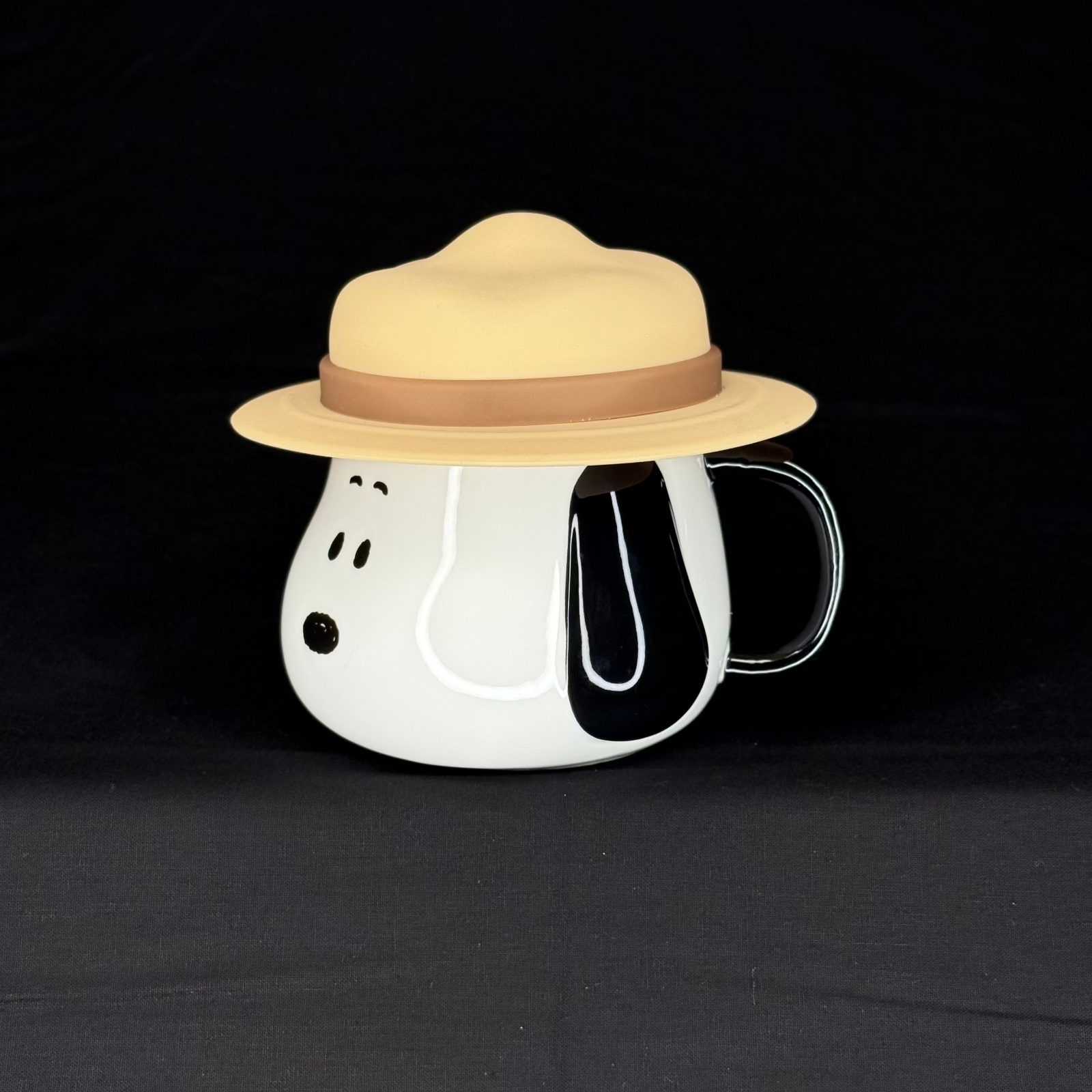 Offical Snoopy Happy Campers Breakfast Mug with Rangers Hat