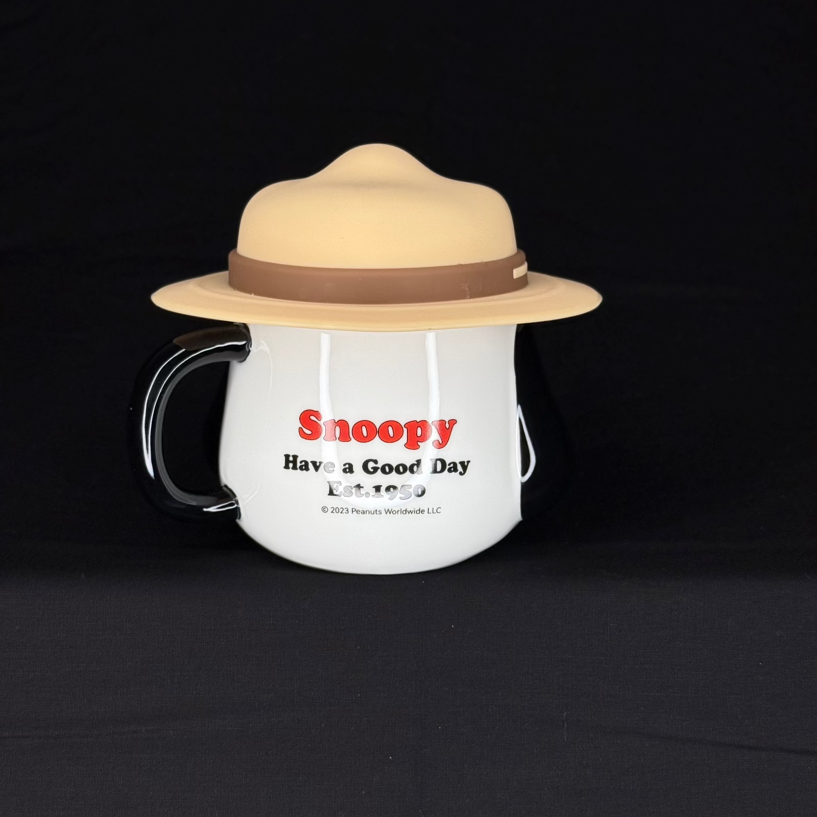 Offical Snoopy Happy Campers Breakfast Mug with Rangers Hat