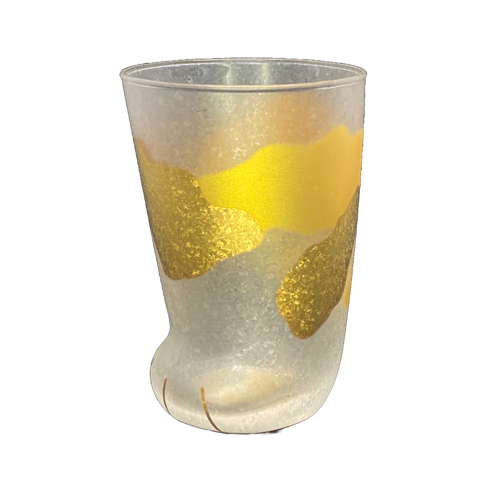 PREMIUM GOLDEN CALICO CATS PAW GLASS - Tea Stop