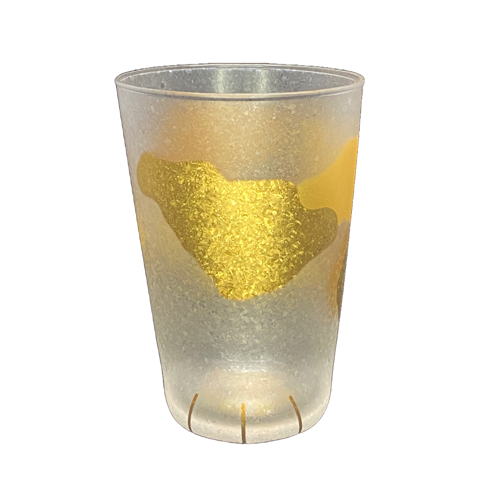 PREMIUM GOLDEN CALICO CATS PAW GLASS - Tea Stop