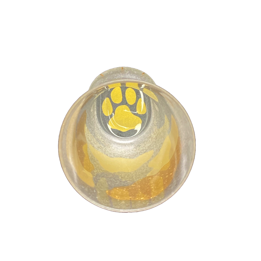 PREMIUM GOLDEN CALICO CATS PAW GLASS - Tea Stop