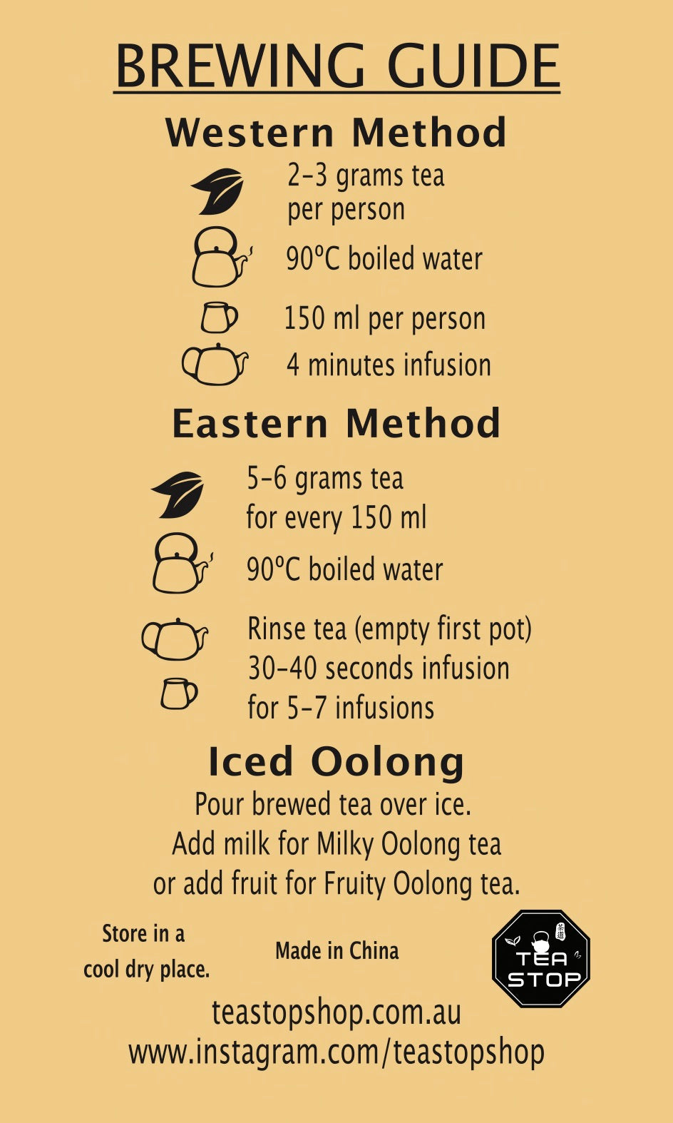 Organic Dark Roast Oolong - Tea Stop