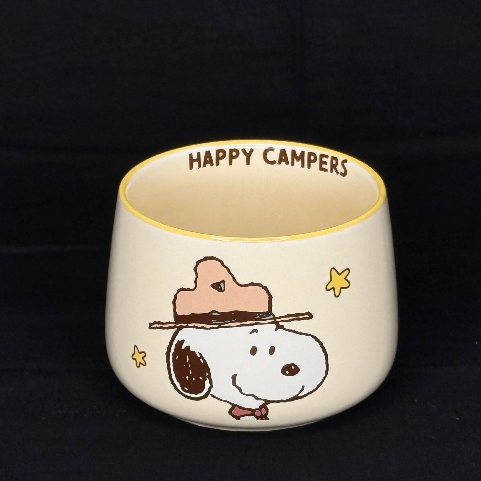 Offical Snoopy Beagle Scouts Tea Set Yellow Tea Set