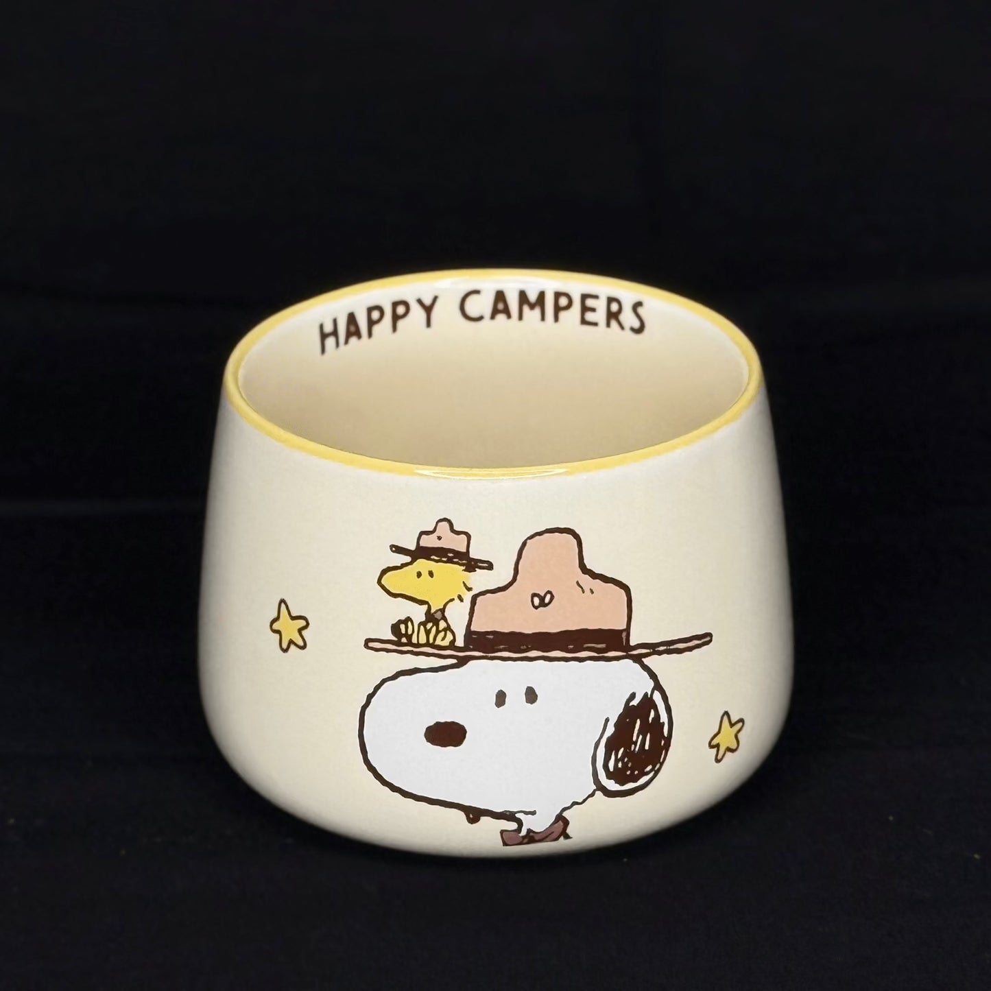 Offical Snoopy Beagle Scouts Tea Set Yellow Tea Set