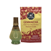 Matcha Set with Genmaicha Powder – Premium 3-Piece Japanese Tea Kit