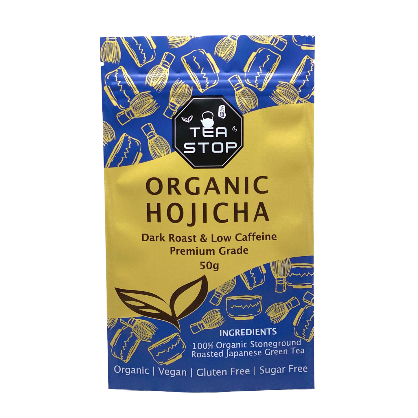 Premium Grade Organic Hojicha Powder - Tea Stop