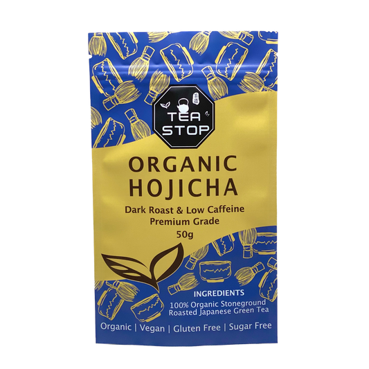 Premium Grade Organic Hojicha Powder - Tea Stop