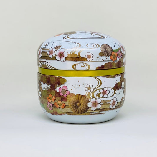 Flowers White & Gold - Tea Stop