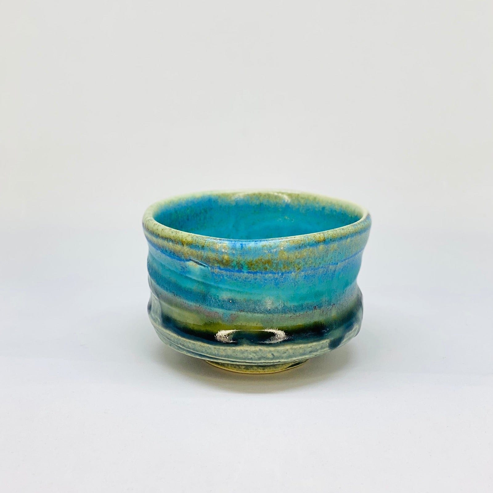 Marusho Turkey Blue, Noten Tea Bowl Matcha Bowls