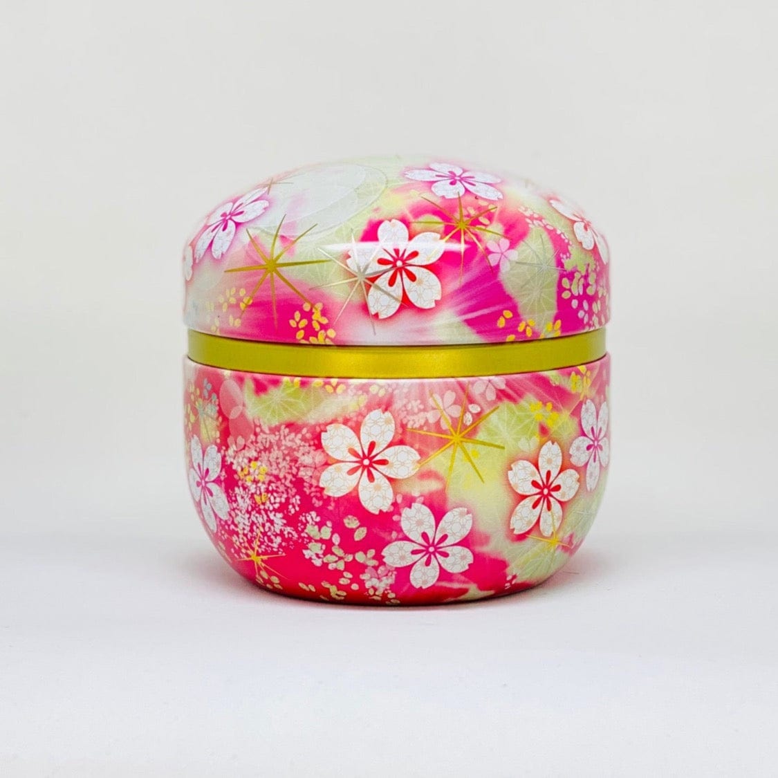 Pink Sparkling Flower Tea Canister | Made in Japan – Tea Stop